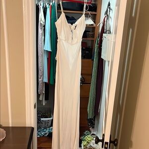 Elegant White Maxi Dress